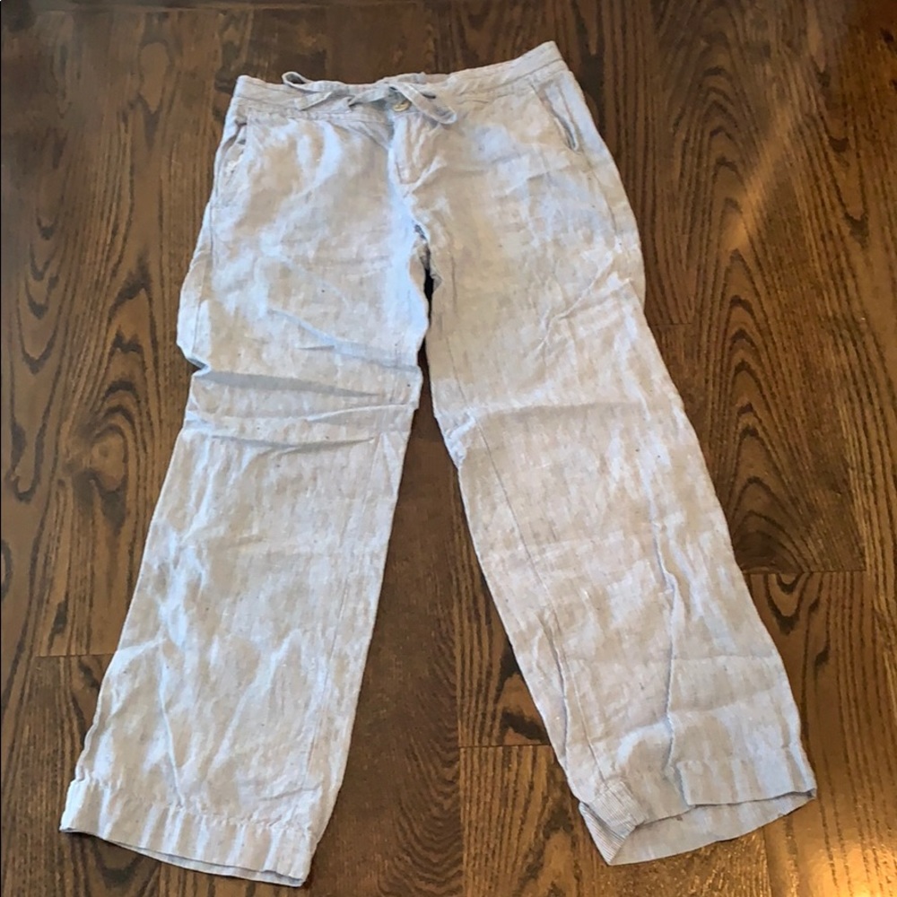 Pinstripe Banana Republic Pants